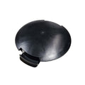 Schwarzer Ersatzdeckel für Dr. Hentschel Heuball