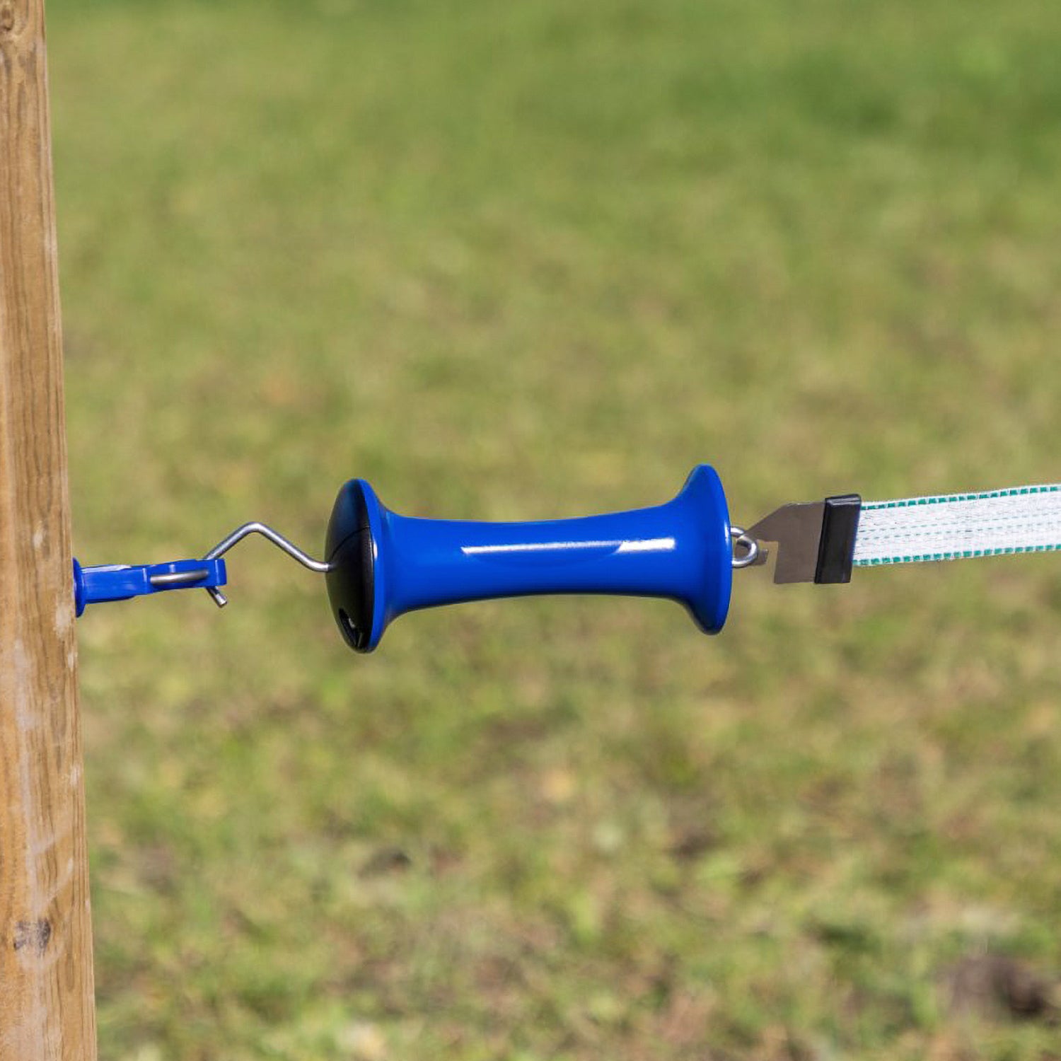 Torgriff Premium mit Litzclip Bandanschluss 20 mm, blau