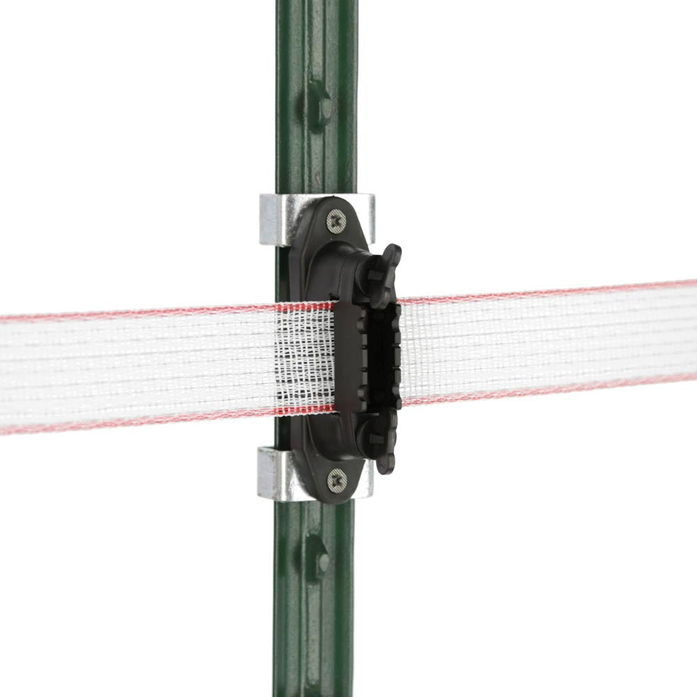 Band-, Seil-, Eckisolator T-Pfosten - 4 Stück / Pack