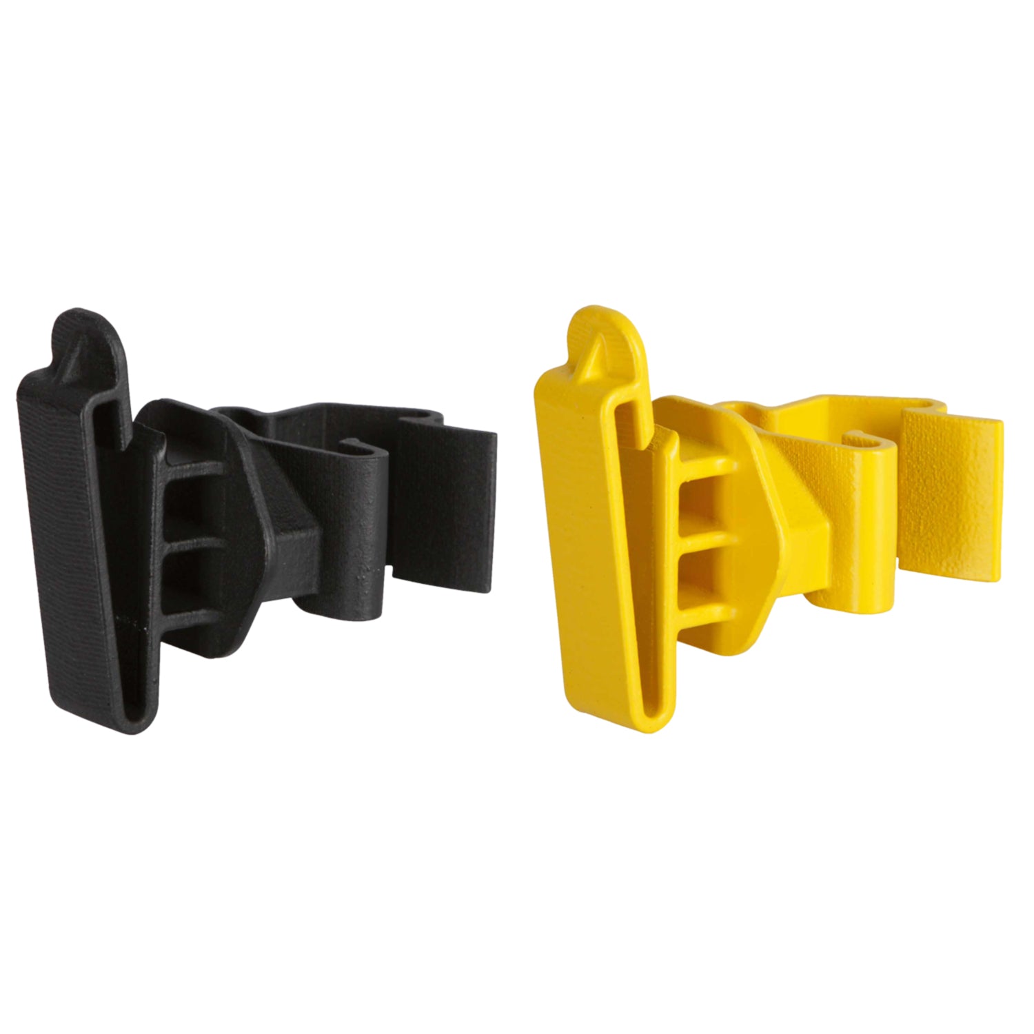 Breitband-Isolator für T-Pfosten, 25er Pack,  gelb oder schwarz