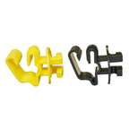 Seil-Isolator für T-Pfosten, 25er Pack, gelb oder schwarz