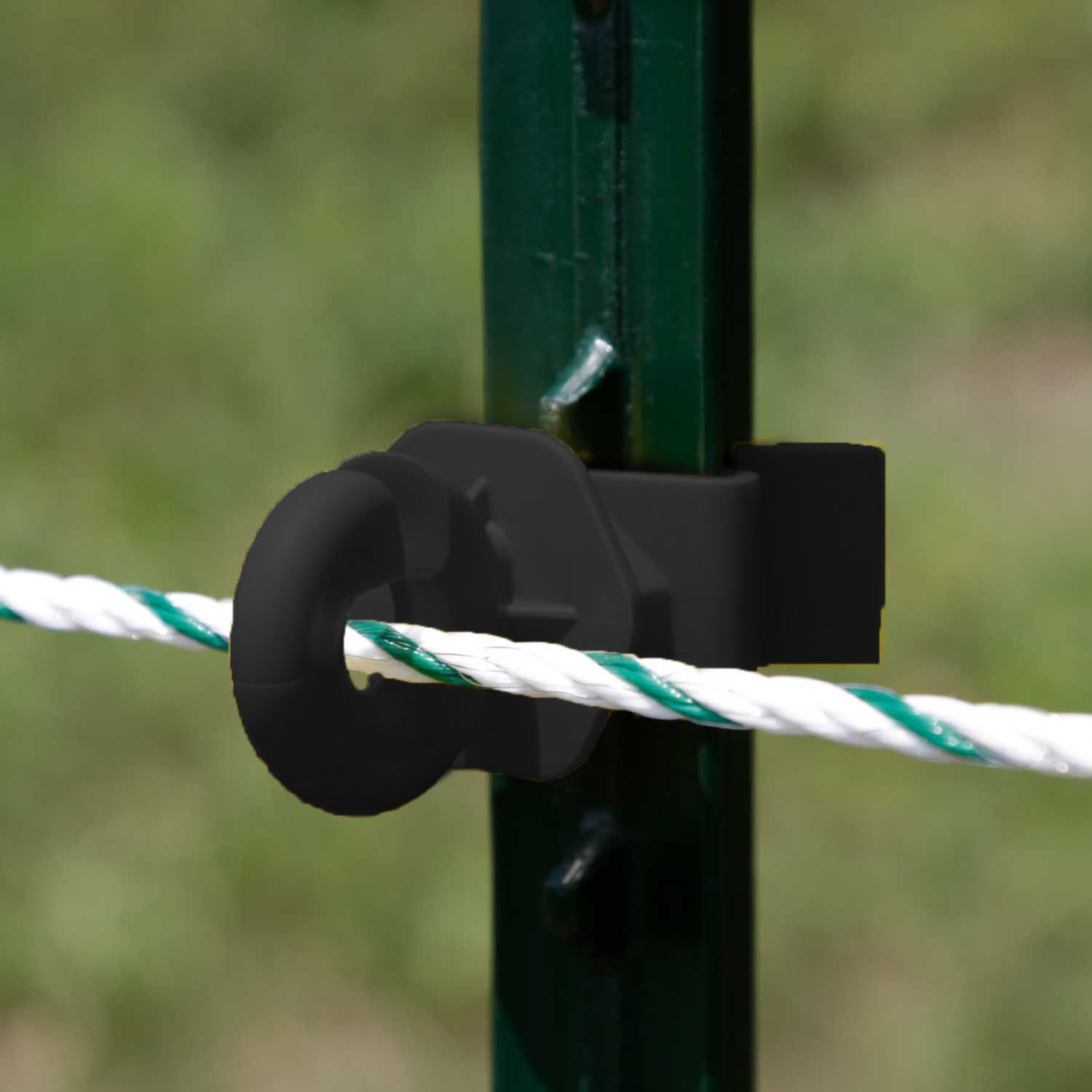 Ringisolator für T-Pfosten, 25er Pack,  gelb oder schwarz