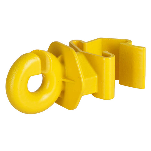 Ringisolator für T-Pfosten, 25er Pack,  gelb oder schwarz