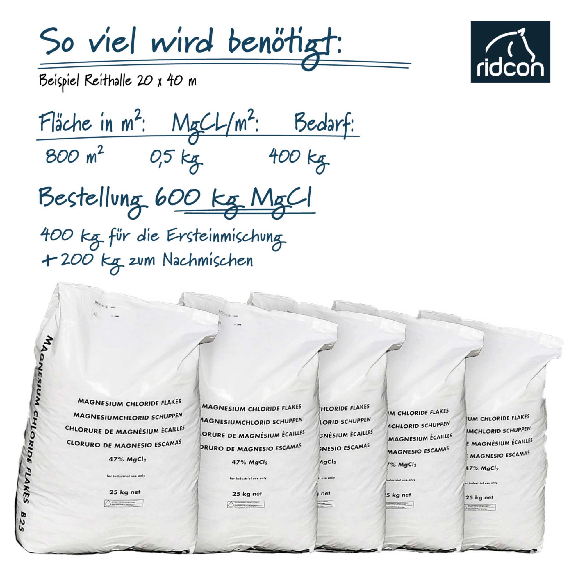 Magnesiumchlorid Frostschutz, 25kg Sack