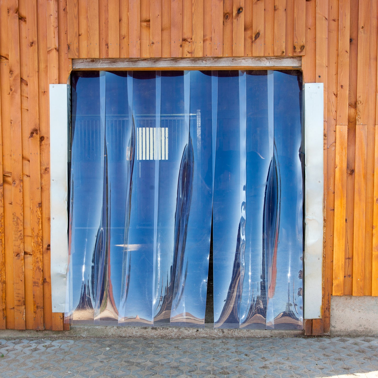 PVC Streifenvorhänge mit 3mm Stärke, 25m