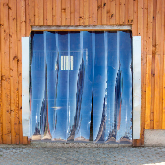 PVC Streifenvorhänge mit 3mm Stärke, 25m