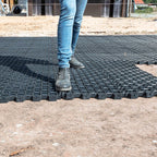 Paddockmatte Gripgrid bei der Verlegung