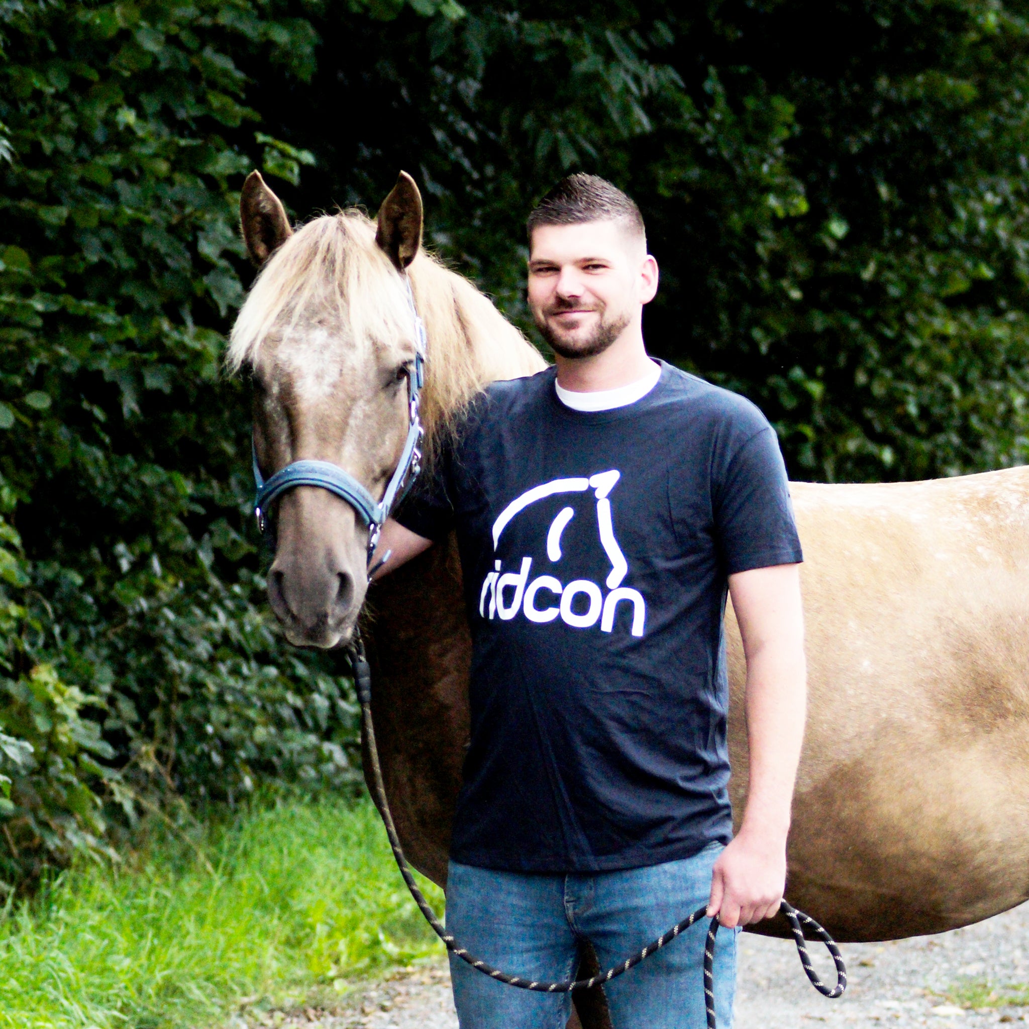 Ridcon - T-Shirt in versch. Größen, Farbe: Blau