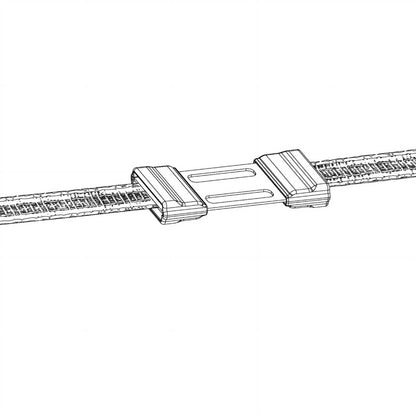 Litzclip Bandverbinder für Band 20mm - 5 Stück / Pack