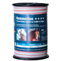 Hammerline Weidezaunband weiß/rot– 200m, 10mm
