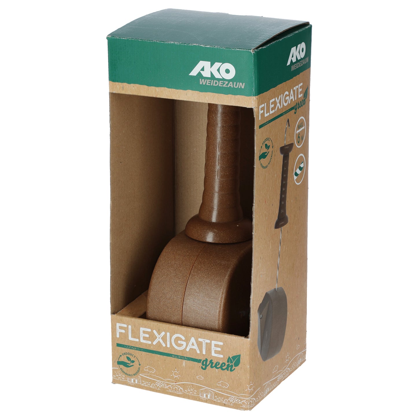 AKO Premium FLEXIGATE green Tor-Set 6m, 6mm Seil