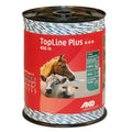 Weidezaunlitze TopLine Plus weiß/blau - 400 m