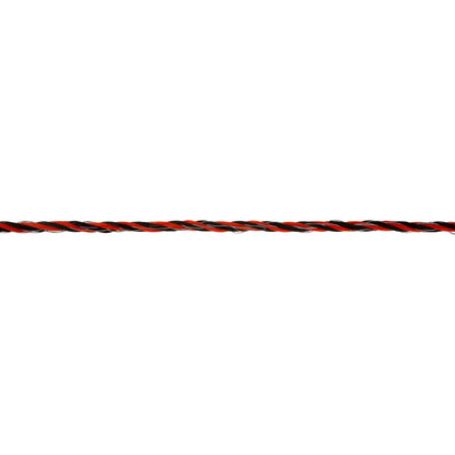 Weidezaunseil PremiumLine orange/braun 400m, 6,5 mm