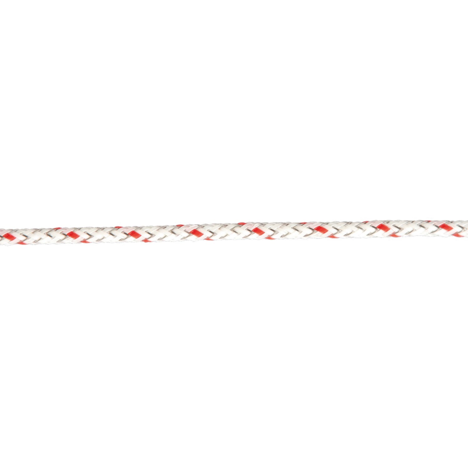 Weidezaunlitze TopLine Plus geflochten weiß/rot - 400 m