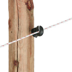 Weidezaunlitze TopLine Plus geflochten weiß/rot - 400 m, Ansicht 2
