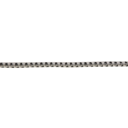 Gummi Elektroseil weiß/schwarz - 25 m - 7mm