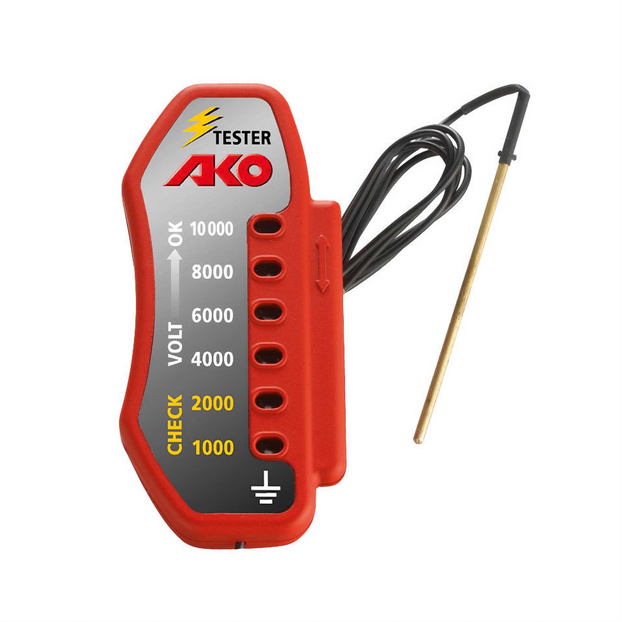 AKO Zaunprüfer, Stromprüfer bis 10000 Volt