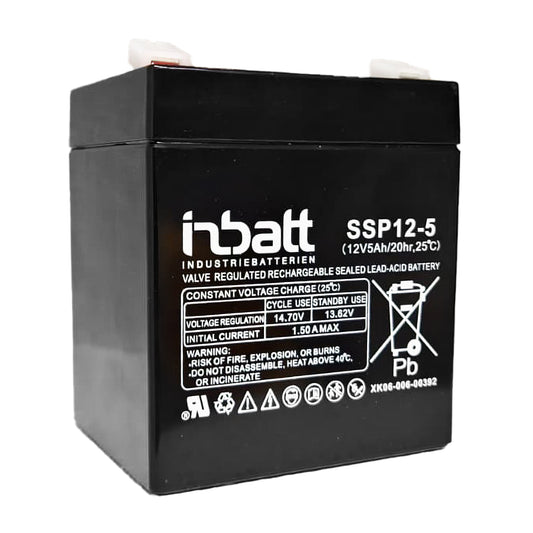 Ersatz-AGM-Akku 12V, 5Ah für S250