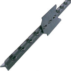 Metallpfahl T-Pfosten 213cm aus Schienenstahl, ohne Isolatoren, Ansicht 3