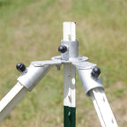 Ecklösungs-Set für T-Pfosten - 1 Stück/Set, Farbe: Silber, Ansicht 3