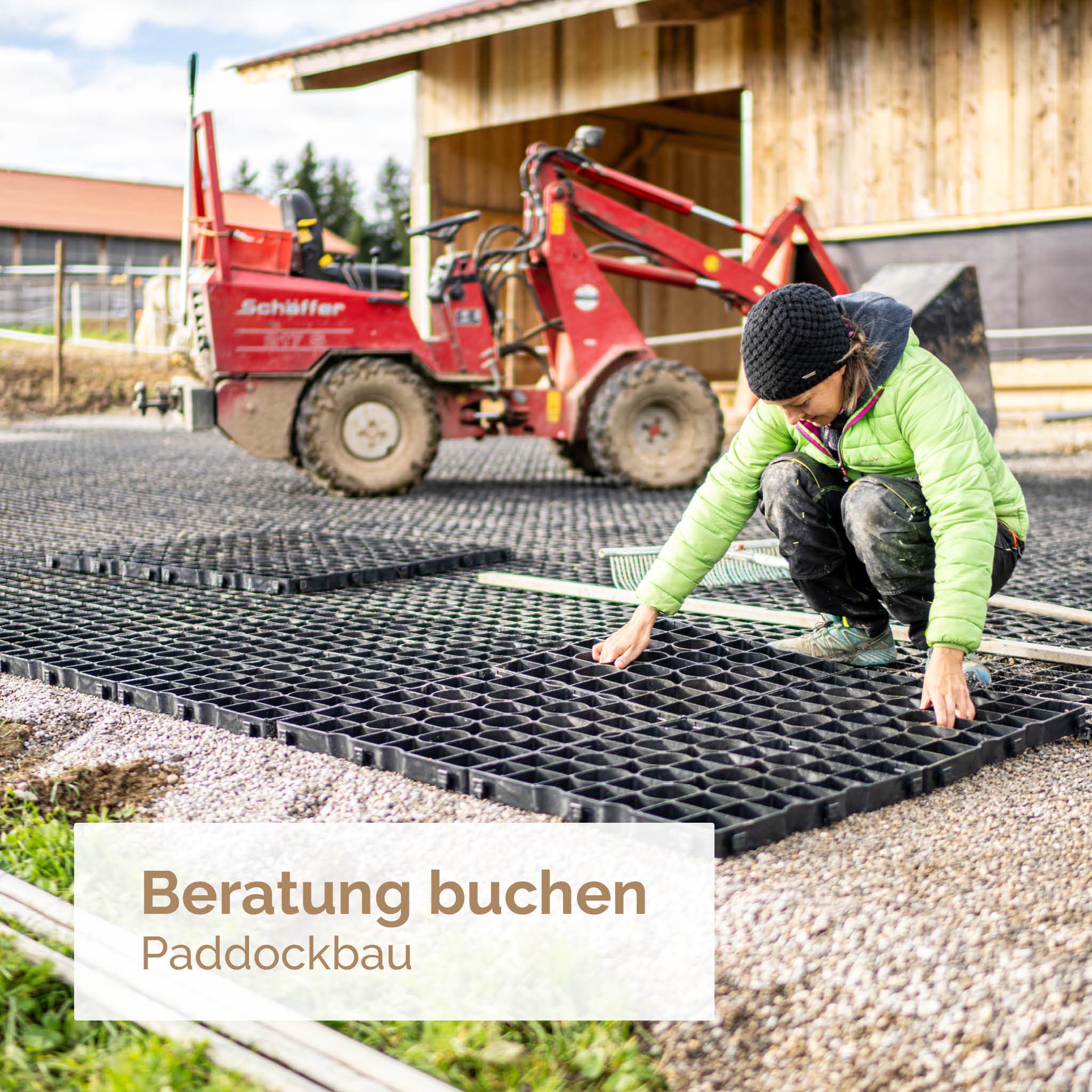 Beratung buchen: Paddockbau
