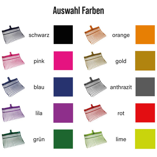 Ersatzforke für Mistgabel in verschiedenen Farben (Erwachsene)