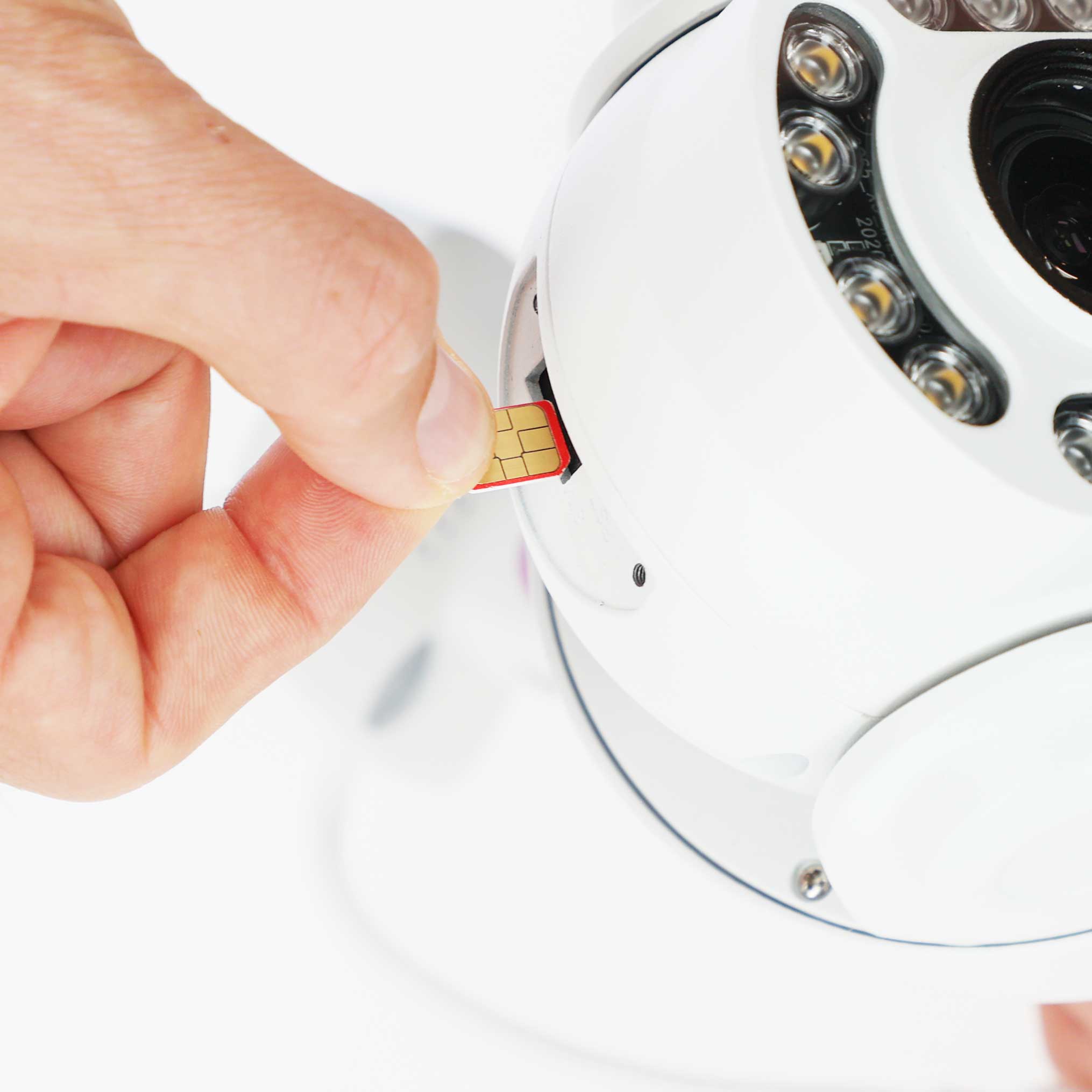 IPCam 360° SIM FHD mit 5-fach optischem Zoom