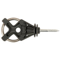 Torgriffisolator X³ für Holzpfosten - 6 Stück/Pack, Farbe: Schwarz