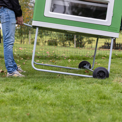 Mobile Coop Hühnerstall aus Kunststoff