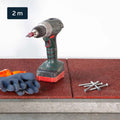 Abschlussleisten-Set für Boxenmatten 2m - 4 x 4cm
