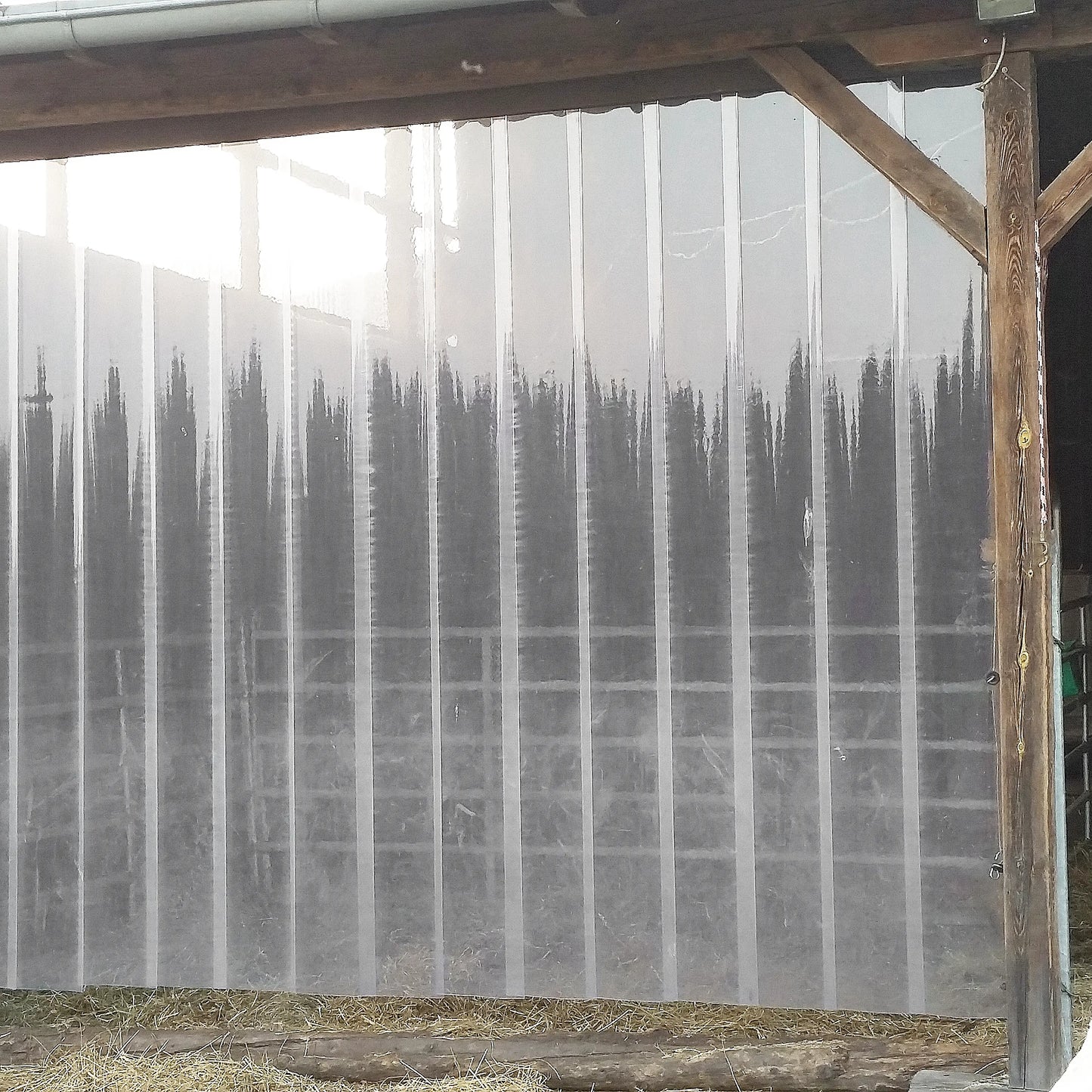 PVC Streifenvorhänge mit 3mm Stärke, 25m