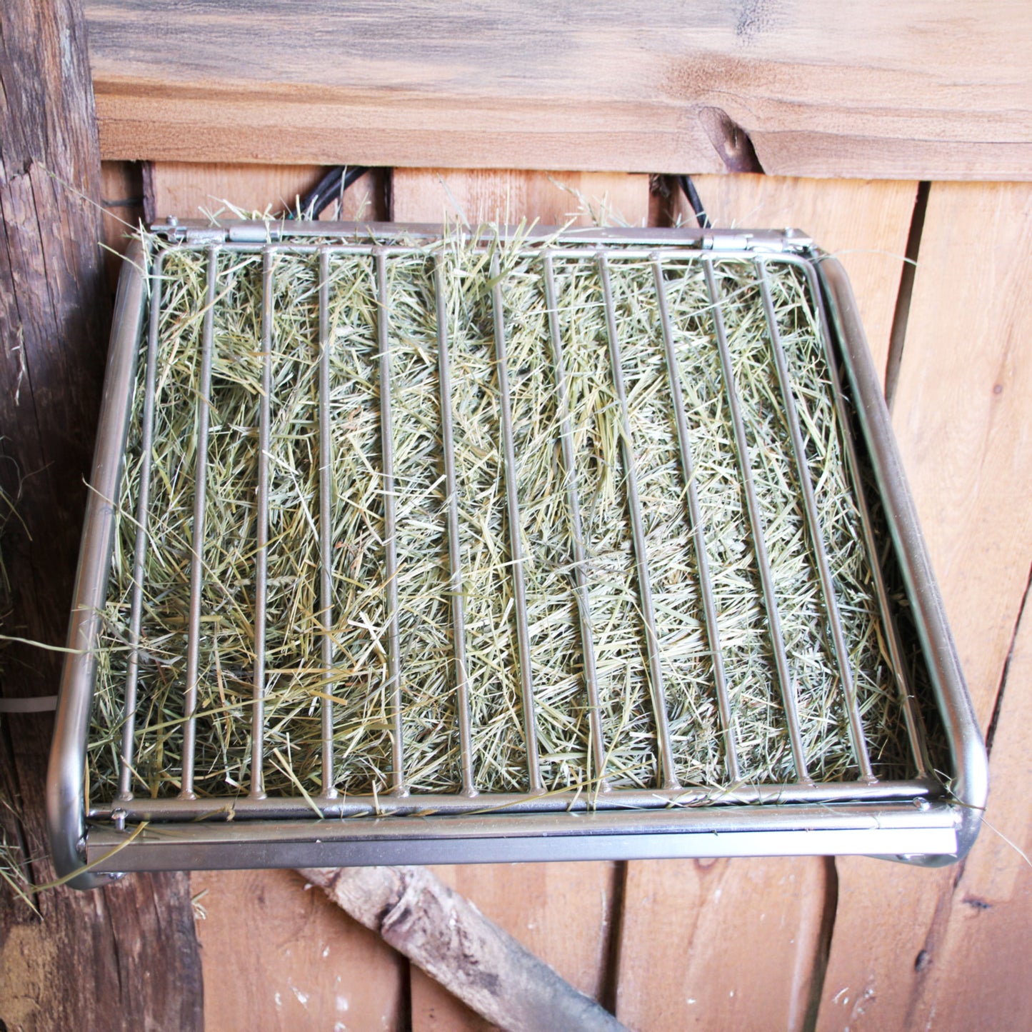 Kerbl Heuraufe mit Futterspargitter