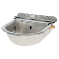 Schwimmer-Tränkebecken Edelstahl S1098, Wasserdurchfluss: 6,5l/min