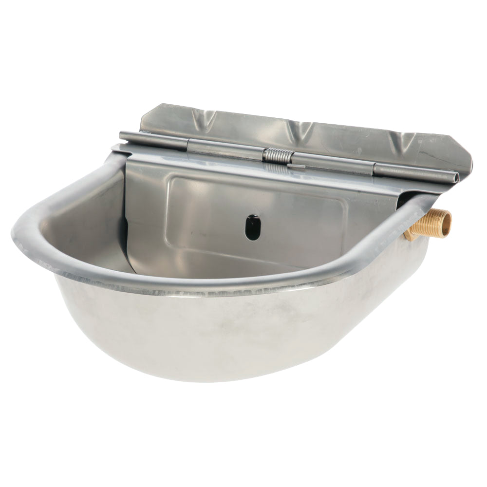 Schwimmer-Tränkebecken Edelstahl S1098, Wasserdurchfluss: 6,5l/min