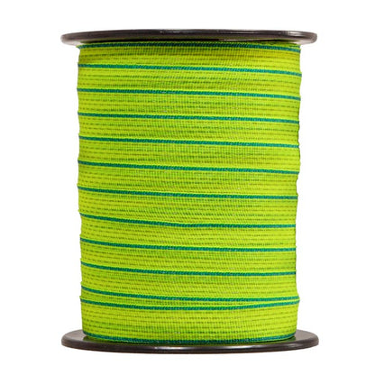 Weidezaunband neongelb/blau – 200m, 30mm