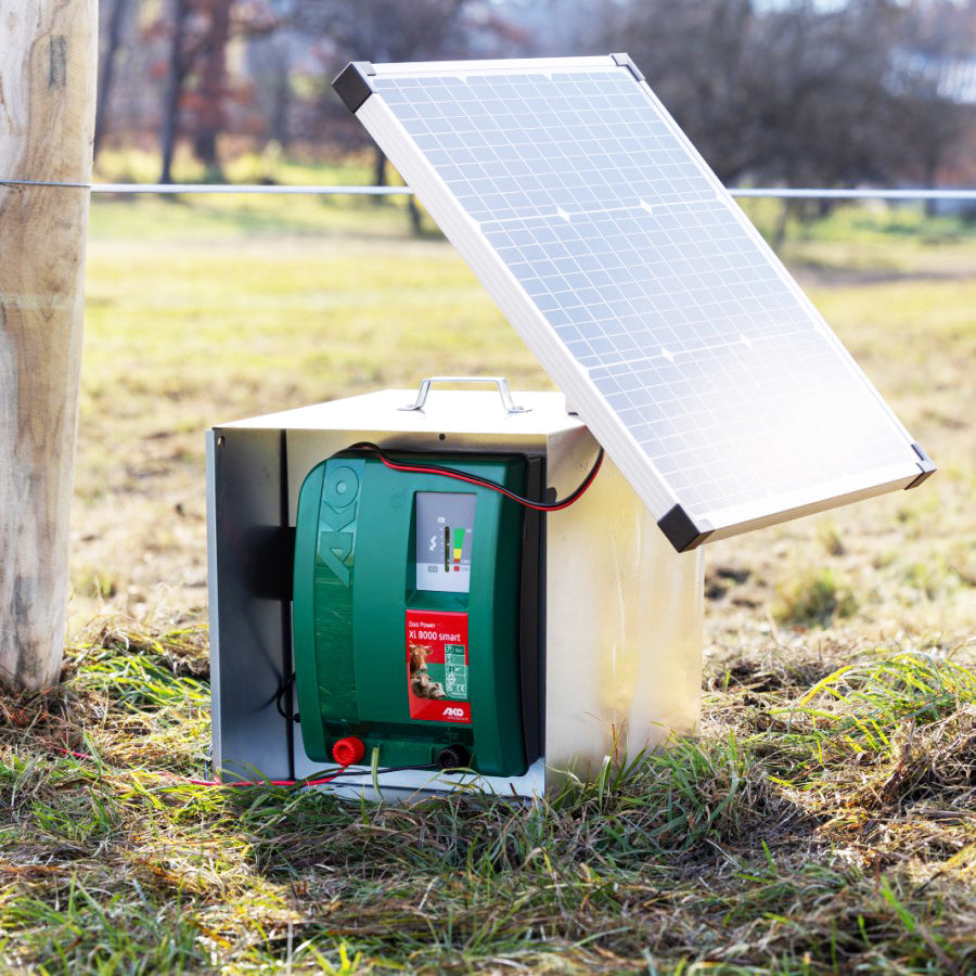 AKO Duo Power Xi8000 smart, Duo-Weidezaungerät für normale Zaunanlagen