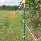 Metallpfahl T-Pfosten 213cm aus Schienenstahl, ohne Isolatoren, Ansicht 5