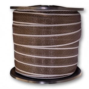 ExclusivLINE Elektro-Band 4 cm braun/weiß 0
