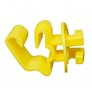 Seil-Isolator für T-Pfosten, 25er Pack,  gelb oder schwarz 0