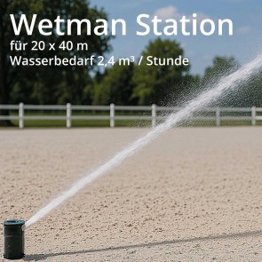 Wetman Station 2.0 FLEX Paket 1 für 20x40m 2,4m³ Wasser 0